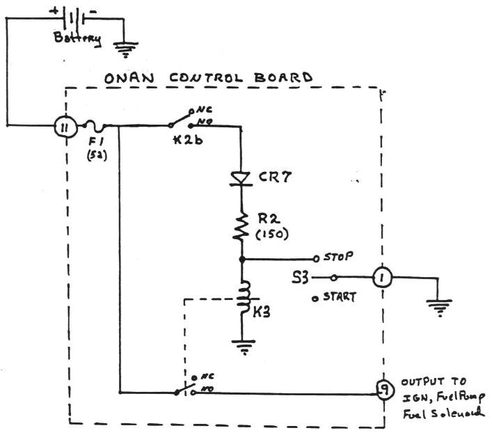 onan control board operation Reliance Transfer Switch Wiring Diagram stop circuit schematic diagram large view